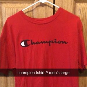 champion t shirt